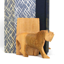 Load image into Gallery viewer, Lion Book Ends (Set of 2)