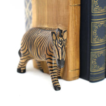 Load image into Gallery viewer, Zebra Book Ends (Set of 2)