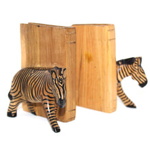 Load image into Gallery viewer, Zebra Book Ends (Set of 2)