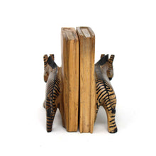 Load image into Gallery viewer, Zebra Book Ends (Set of 2)