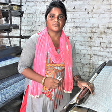 Load image into Gallery viewer, Macrame Wall Hanging (Charcoal and Cream)