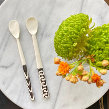 Load image into Gallery viewer, Bone Appetizer Spoons (Set of Two)