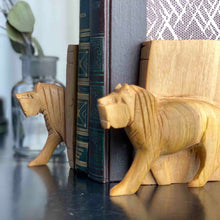 Load image into Gallery viewer, Lion Book Ends (Set of 2)