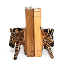 Load image into Gallery viewer, Zebra Book Ends (Set of 2)