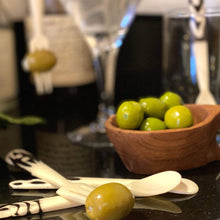 Load image into Gallery viewer, Bone Appetizer Forks (Set of Two)