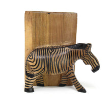 Load image into Gallery viewer, Zebra Book Ends (Set of 2)
