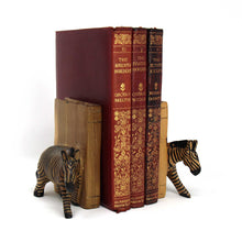 Load image into Gallery viewer, Zebra Book Ends (Set of 2)