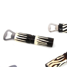 Load image into Gallery viewer, Bottle Opener (Black and White, Assorted Batik Designs)