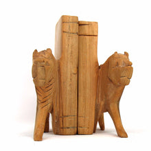 Load image into Gallery viewer, Lion Book Ends (Set of 2)
