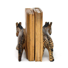 Load image into Gallery viewer, Zebra Book Ends (Set of 2)