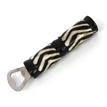 Load image into Gallery viewer, Bottle Opener (Black and White, Assorted Batik Designs)