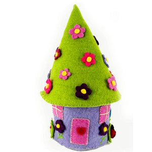 Felted Fairy House