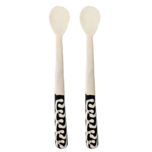 Bone Appetizer Spoons (Set of Two)