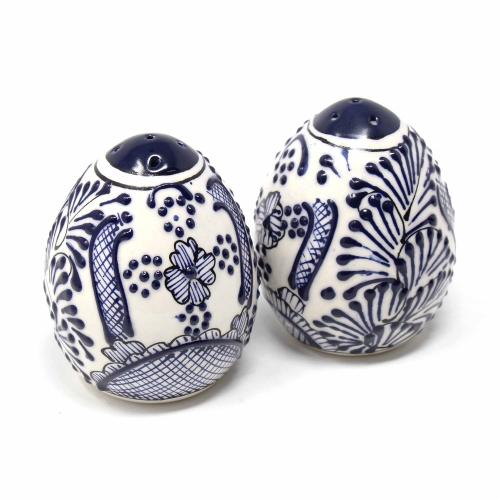 Spice Shakers (Blue Flower)