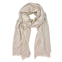 Load image into Gallery viewer, Blush Handloom Cashmere Scarf
