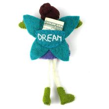 Load image into Gallery viewer, Hand Felted Tooth Fairy (Purple and Green)
