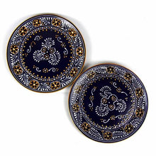 Load image into Gallery viewer, Set of Two Dinner Plates (Blue)
