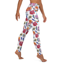 Load image into Gallery viewer, Boho Floral High Waist Yoga Leggings
